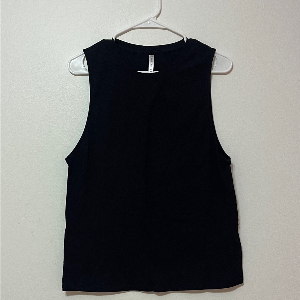 FABLETICS Black Oversized Work Out 🏋️ Tank Top